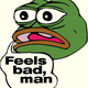 The ubiquitous Sad Pepe.